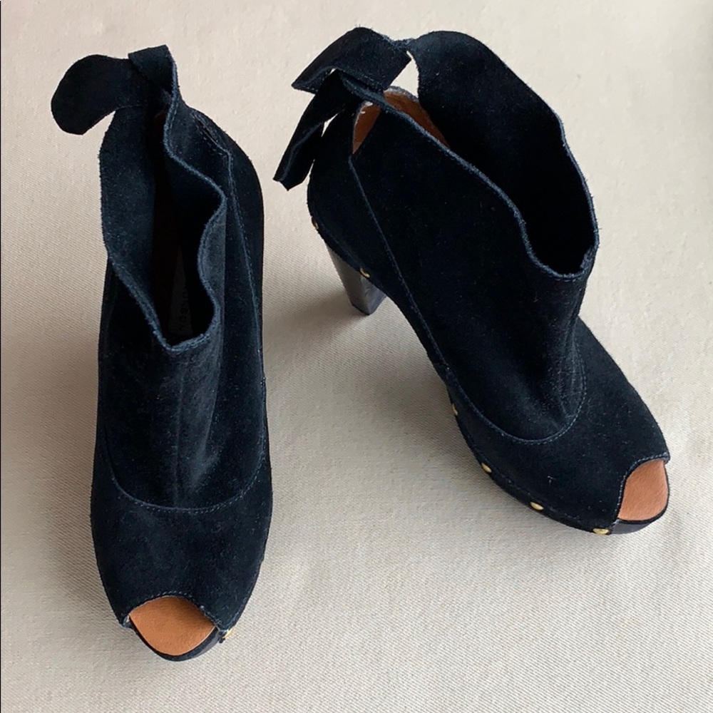 Charlotte Ronson Suede Booties - Picture 8 of 11